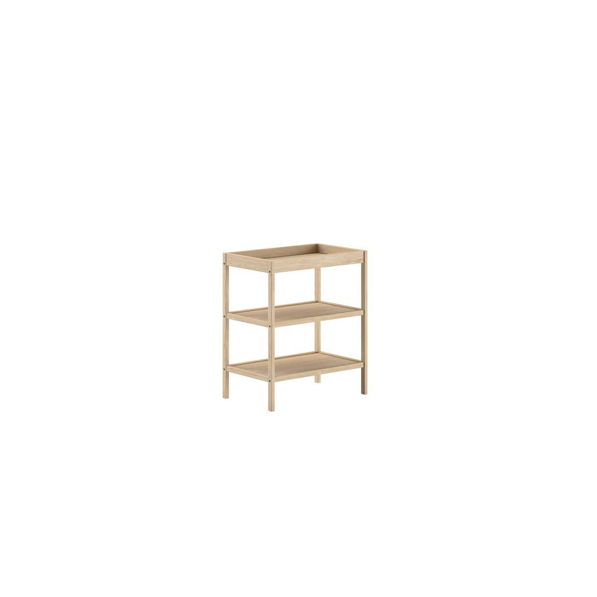 Table À Langer Dino Naturel Nature marron, VIPACK