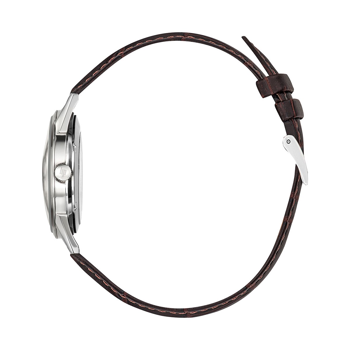 Montre Analogique  HIMALAYA argenté argenté marron, LIP