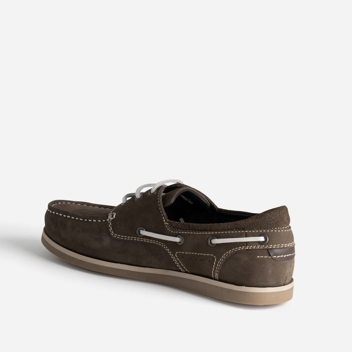 Mocassin en cuir THIERRY taupe, ERAM