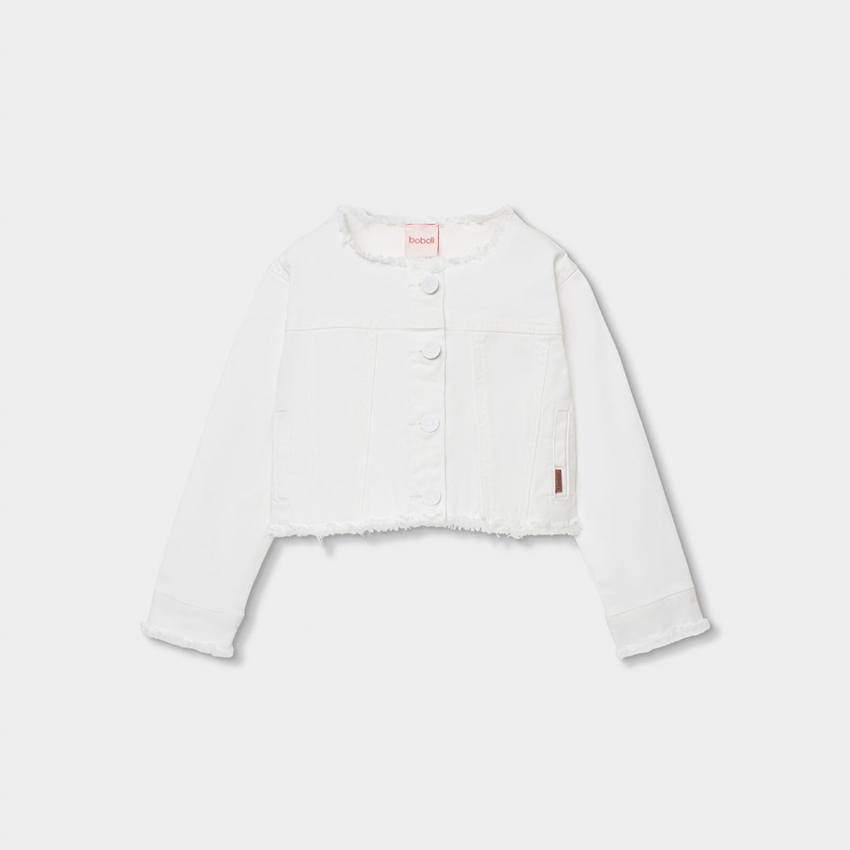 Veste coton blanc, BOBOLI