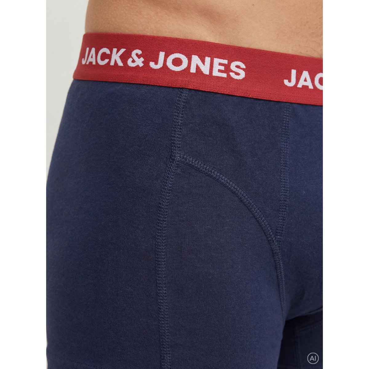 Lot de 12 boxers unis noire - black, JACK & JONES