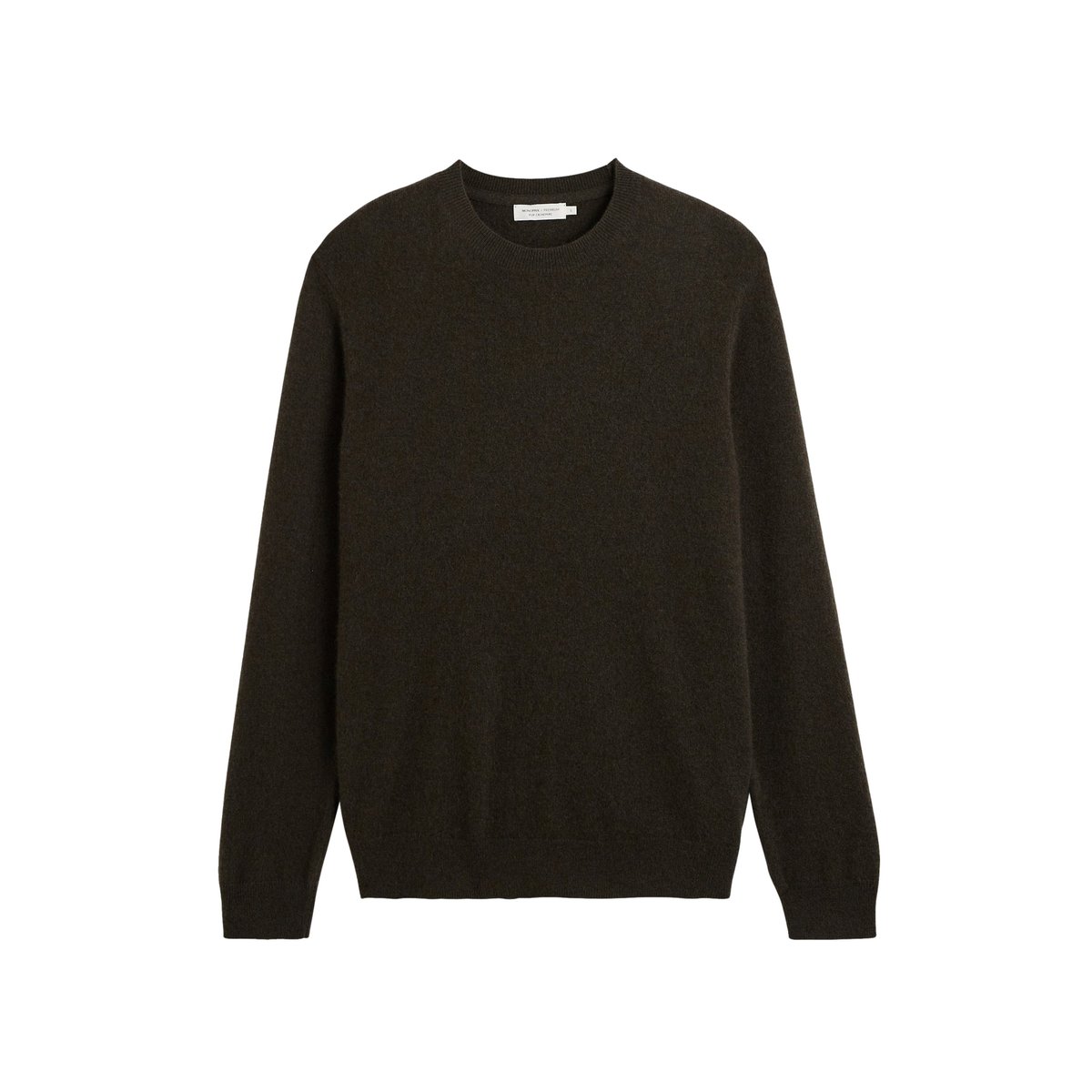 Pull En Cachemire Certifié Oekotex santal melange, MONOPRIX