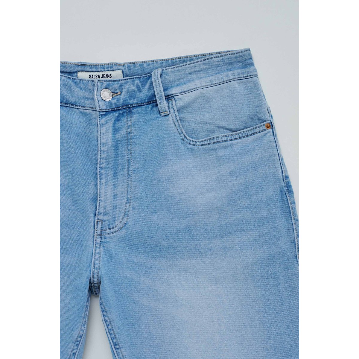 SHORTS REGULAR S-ACTIV EN JEAN bleu, SALSA JEANS