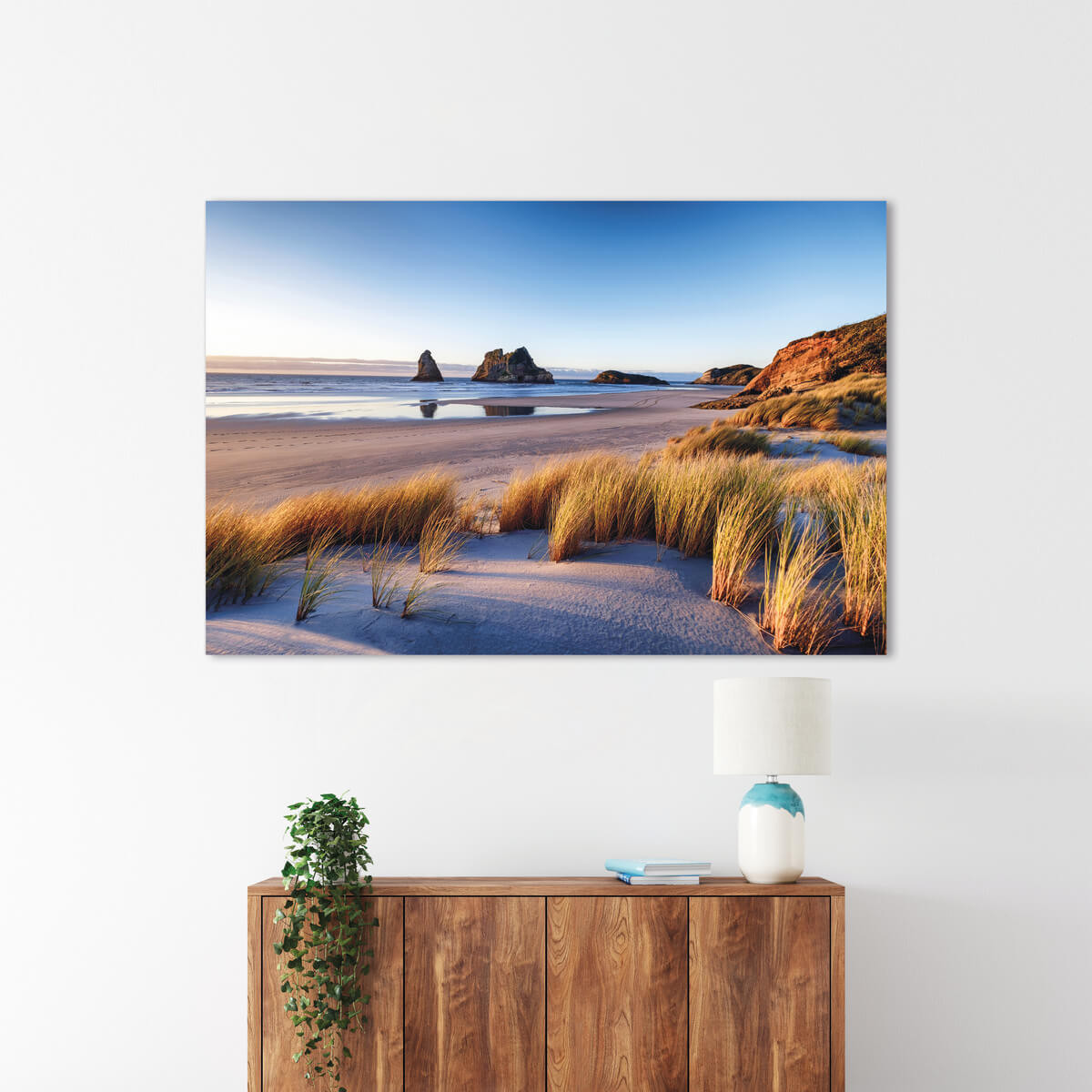 Tableau Mural Morning Sunrise PLAGE tableau en verre synthétique, CEANOTHE