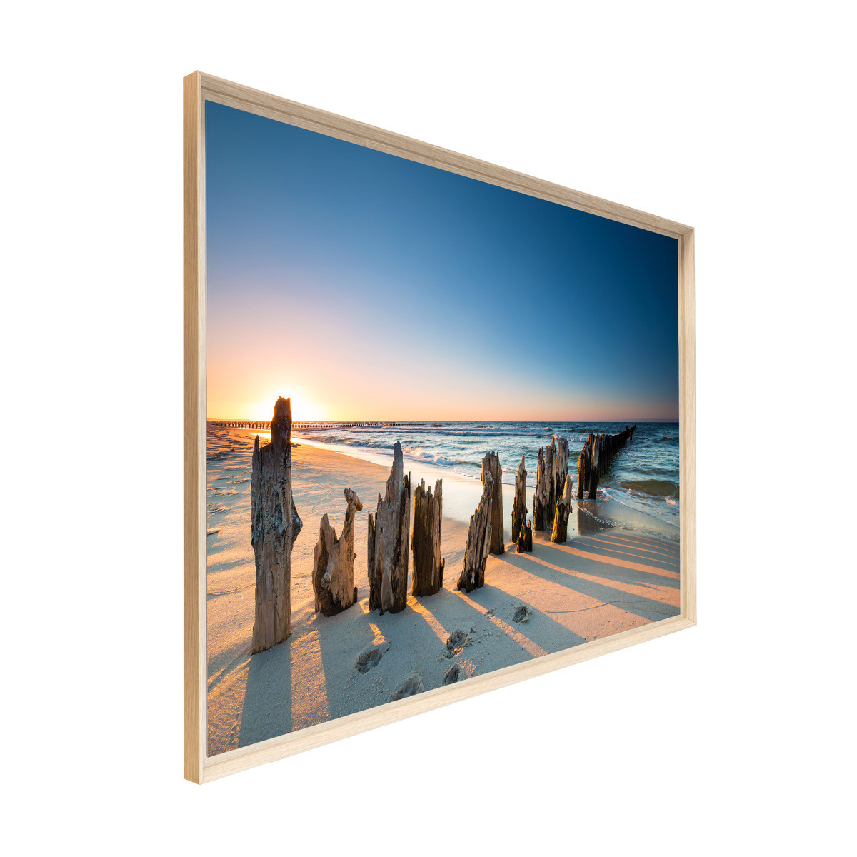 Tableau Mural Encadré Coucher De Soleil Bord De Mer PLAGE tableaux encadrés, CEANOTHE