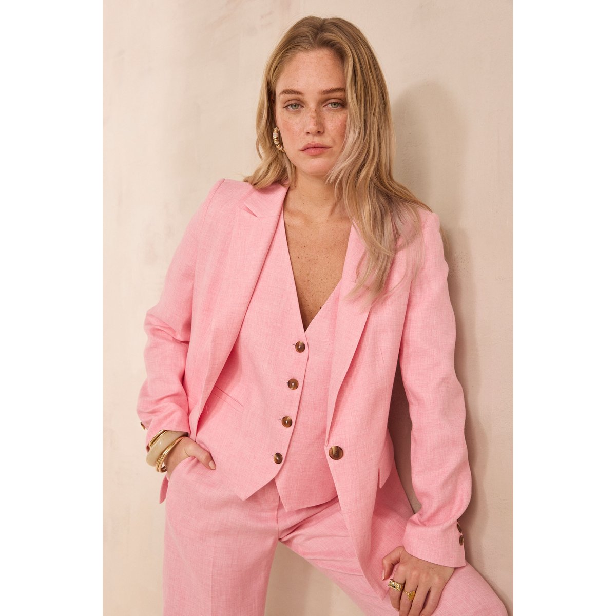 Veste de tailleur SIMONE rose, Maison 123