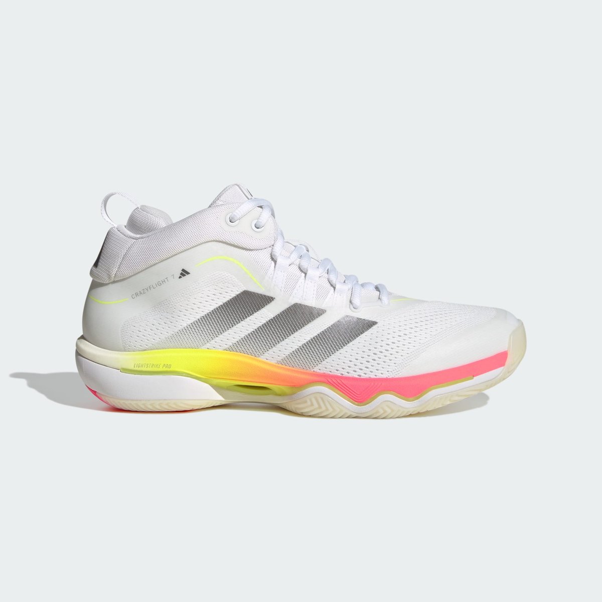 Chaussure Crazyflight 7 Chaussure Crazyflight 7 cloud white / cloud white / iron metallic, adidas Performance
