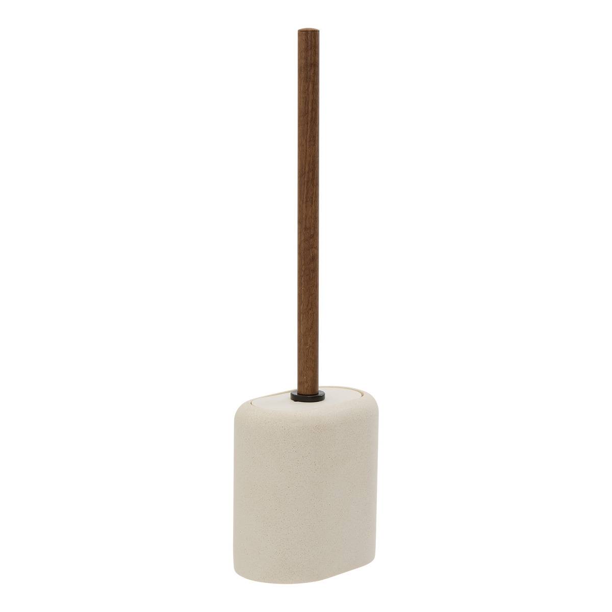Brosse WC ovale ARGILEO beige, 5FIVE SIMPLY SMART