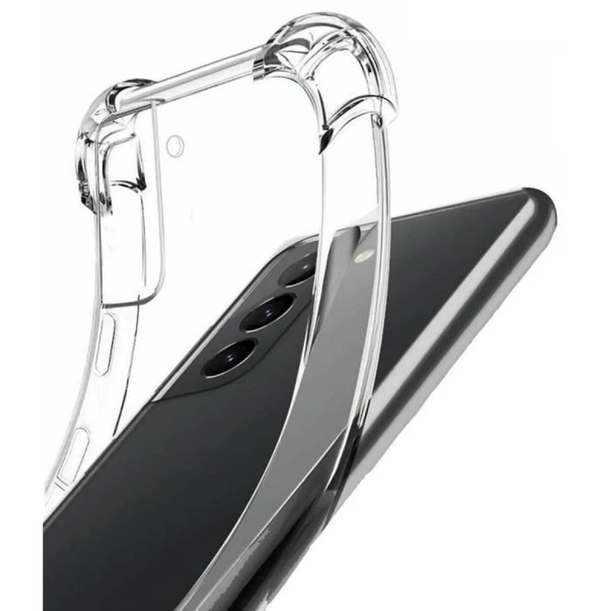 Coque Galaxy S22 Plus 5g antichoc + 2 vitres transparent, EVETANE