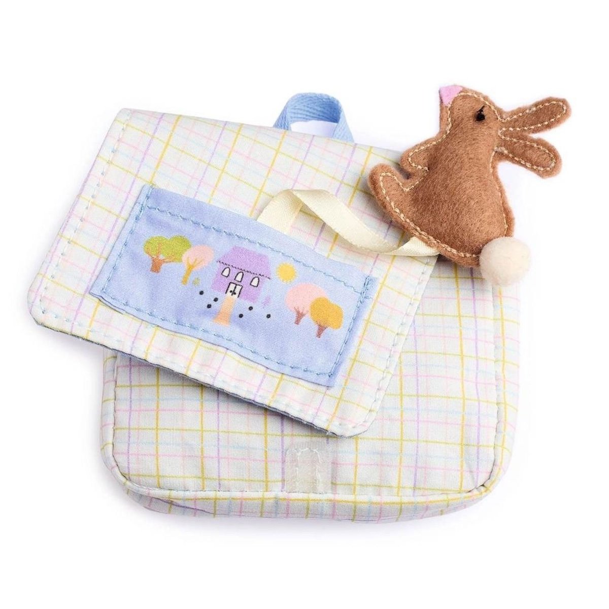 Cartable d'école pour poupée Poméa couleur unique, DJECO