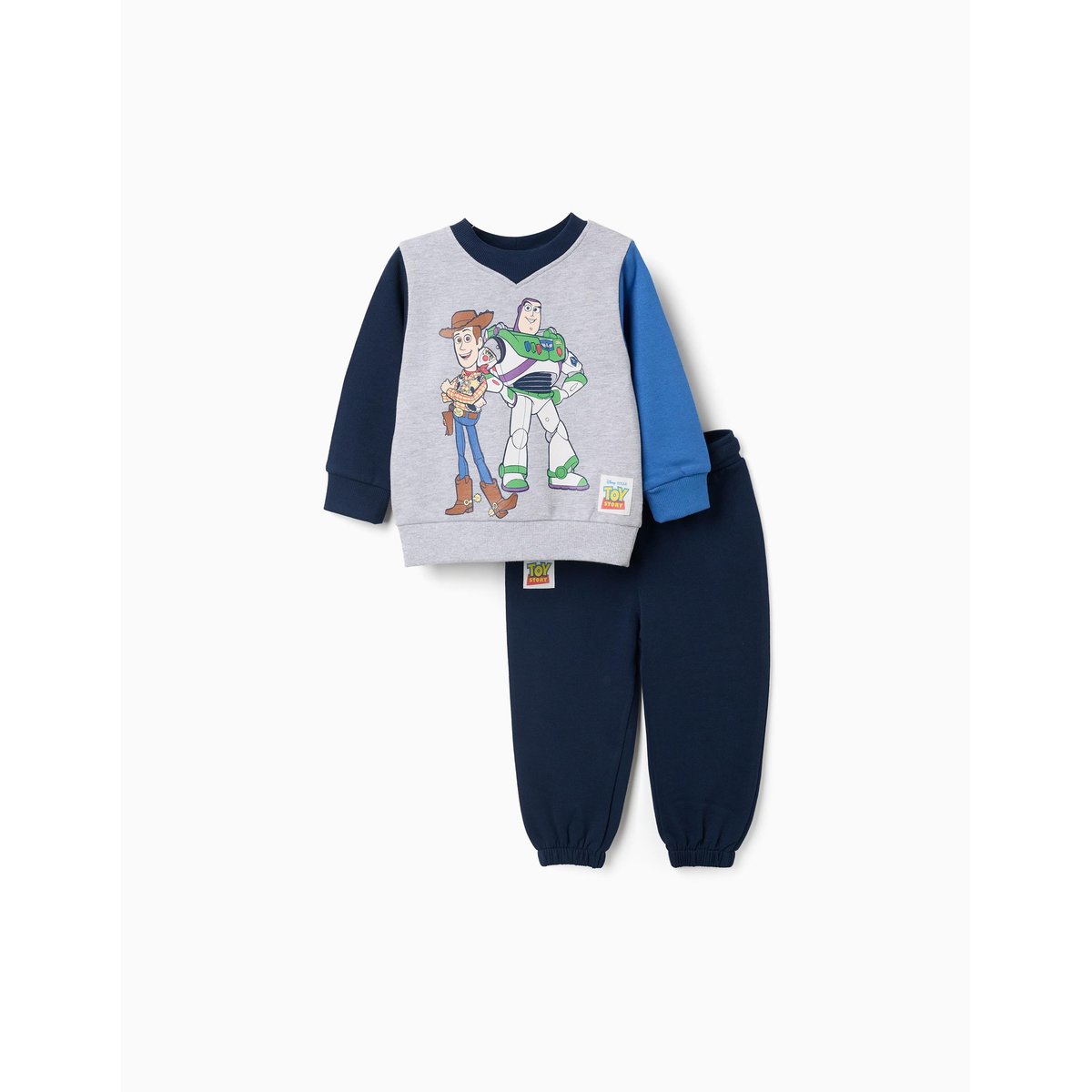Ensemble de jogging en coton avec imprimé Toy Story bleu foncé, ZIPPY