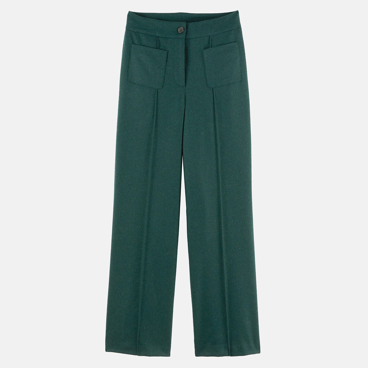 Pantalon large et droit vert emeraude, LA REDOUTE COLLECTIONS
