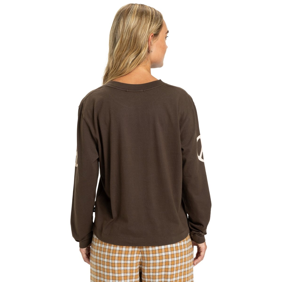 T-shirt manches longues STANDARD marron chocolate brown, QUIKSILVER