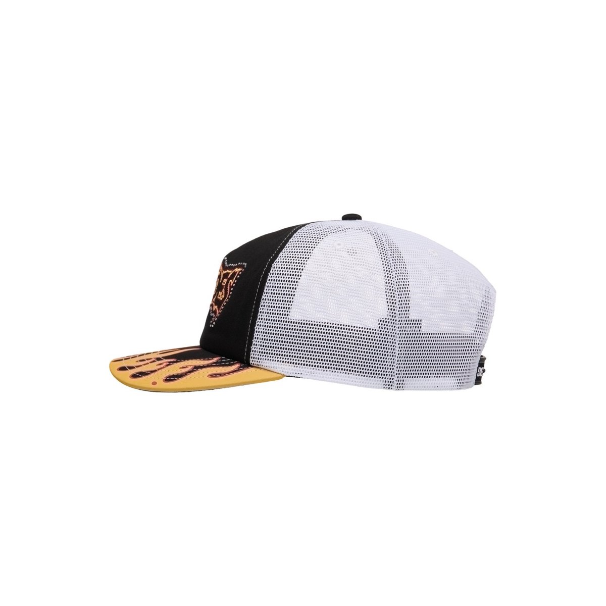 Casquette strapback BURNING BRIM. noir black, DC SHOES