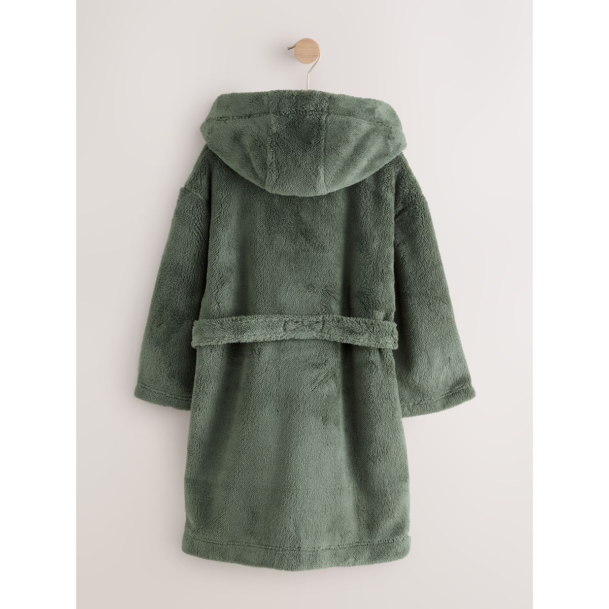 Peignoir en polaire vert, NEXT