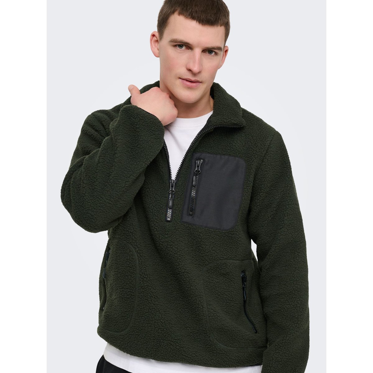 Veste En Polaire rosin, ONLY & SONS
