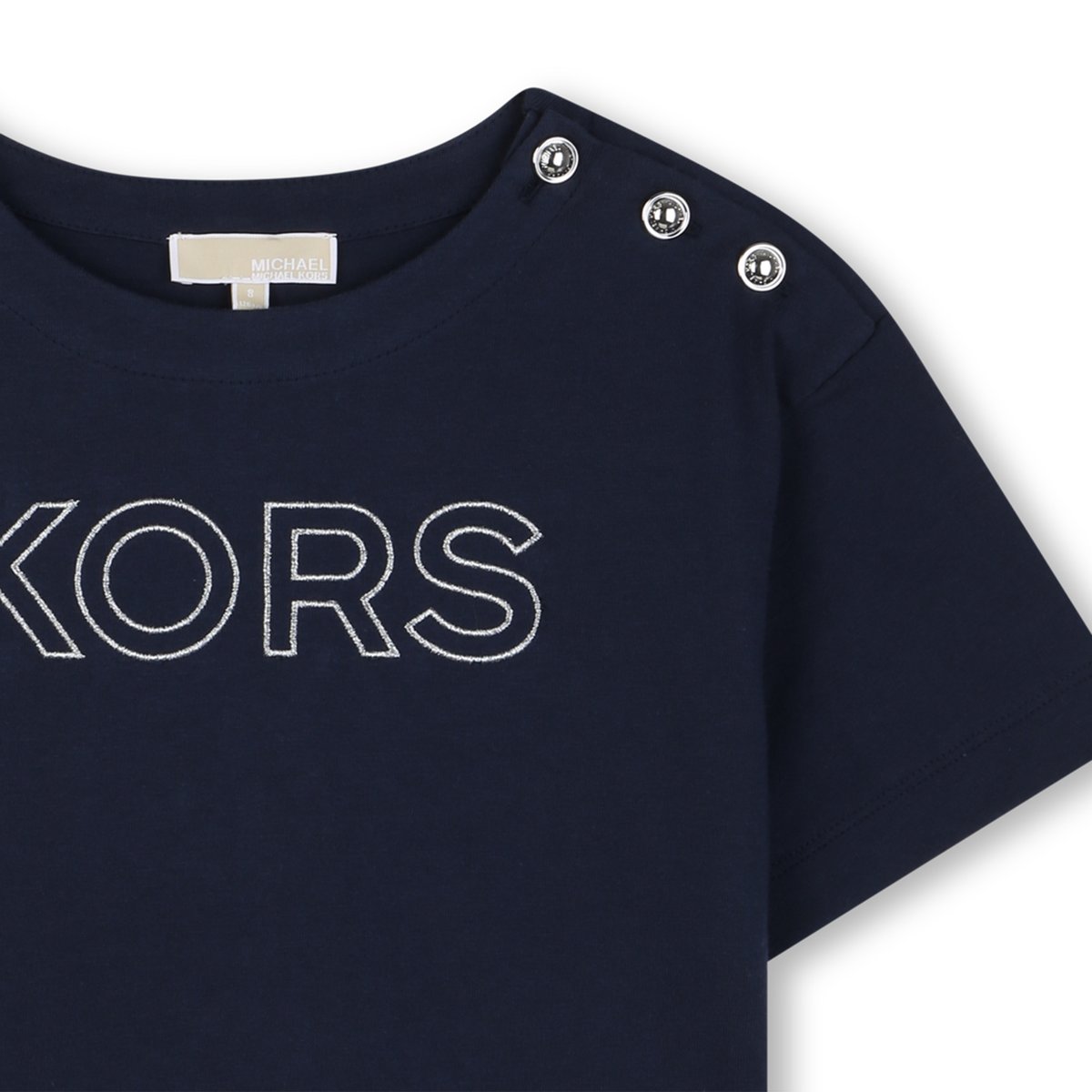 T-shirt manches courtes bleu cargo, MICHAEL KORS