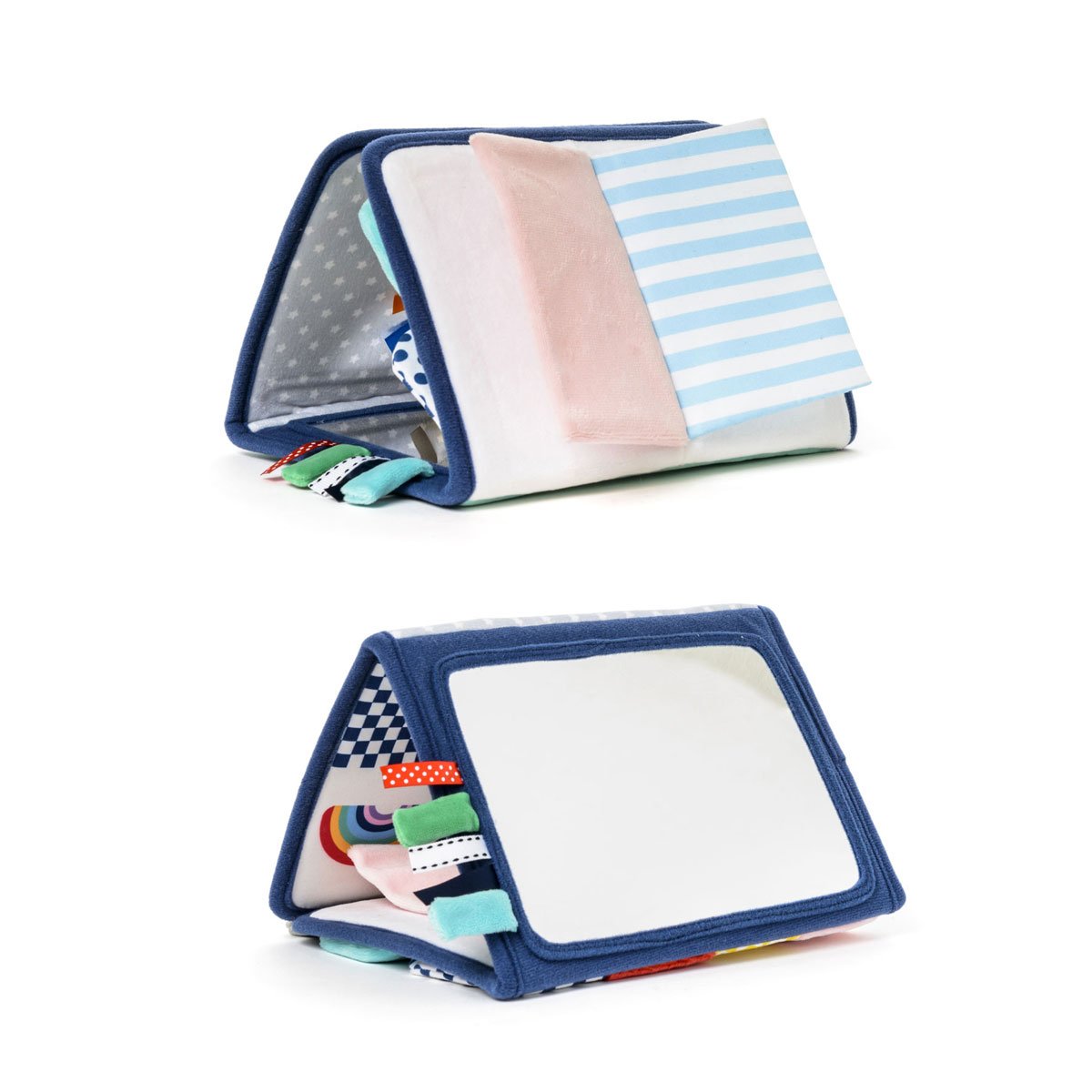 Miroir multi-activités pliable blanc, OXYBUL 