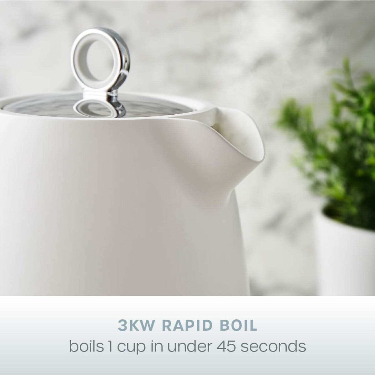 Serenity 1.7L Kettle - SK14017 white, SWAN