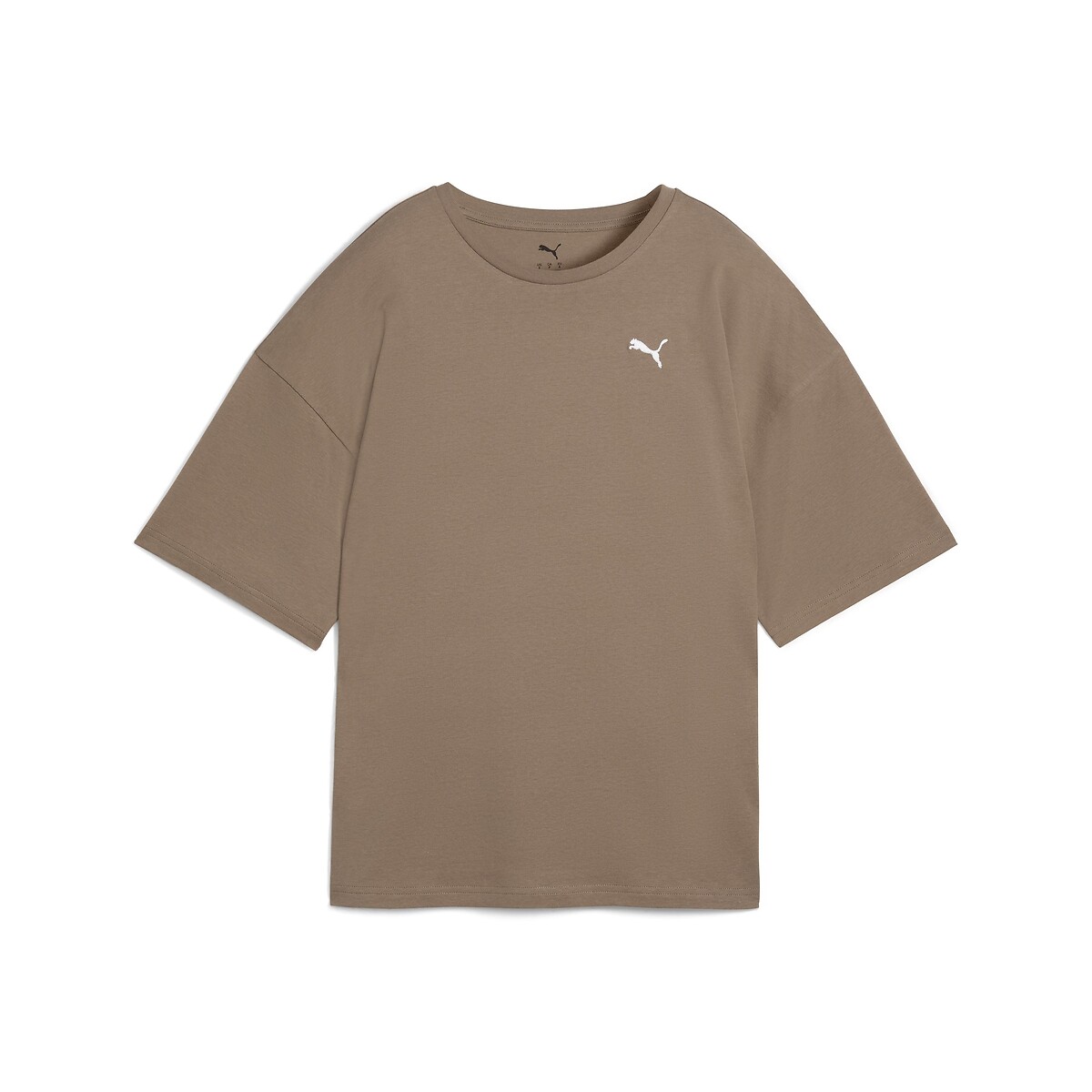 ESSENTIAL WARDROBE Short-Sleeved T-Shirt taupe, PUMA