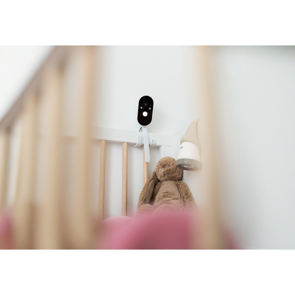 Caméra ZEN TRAVEL + tripod pour écoute bébé blanc, BEABA