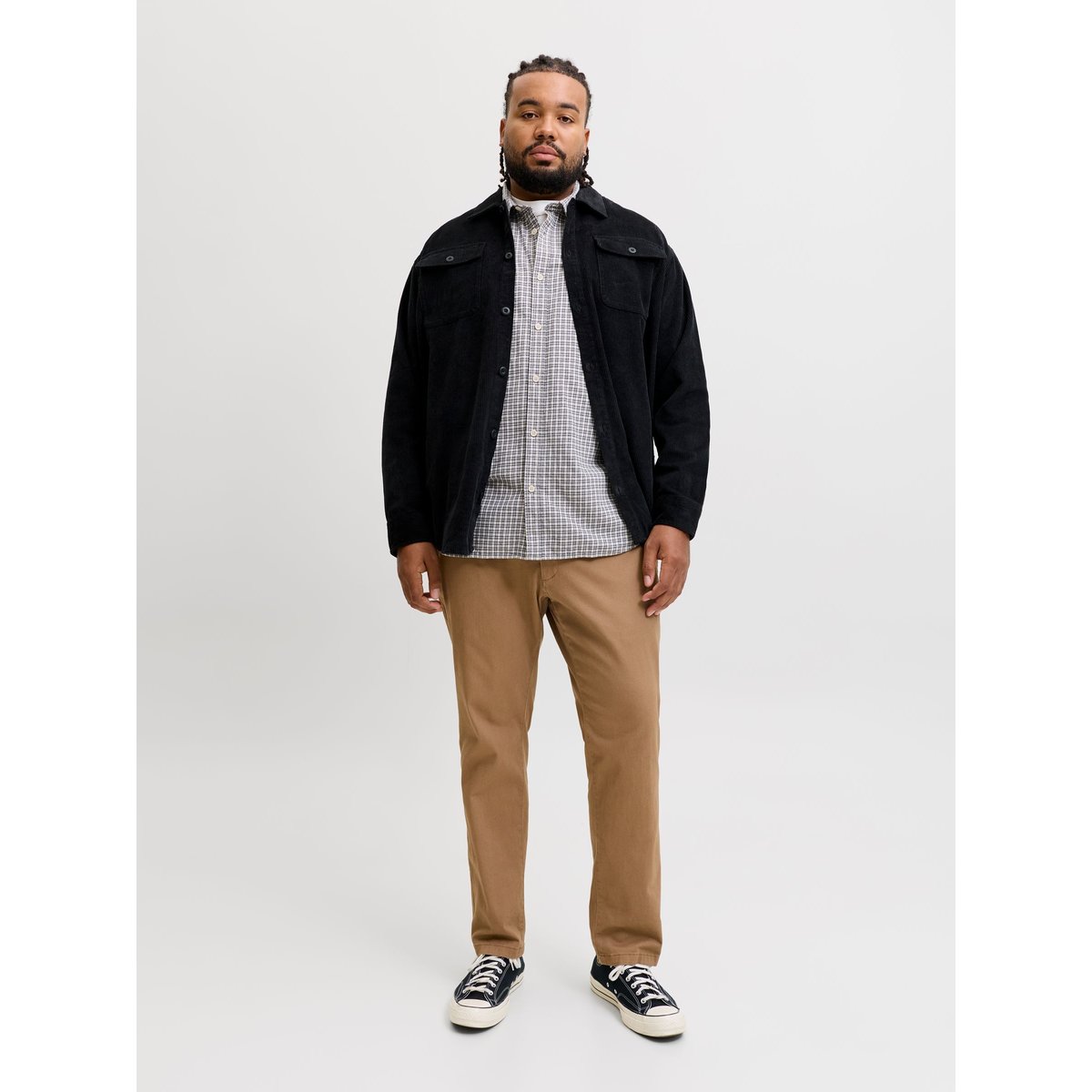 Surchemise black 1, JACK & JONES
