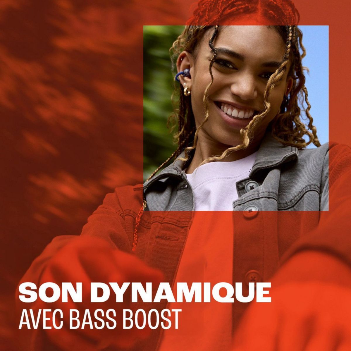 Ecouteurs Soundgear Clips Blanc couleur unique, JBL