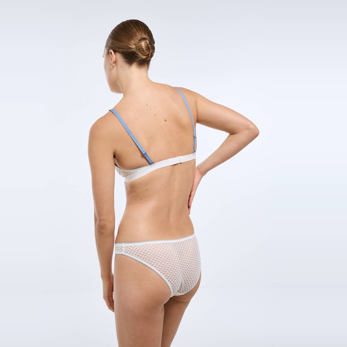 Culotte NINON en dentelle ecru, MONOPRIX