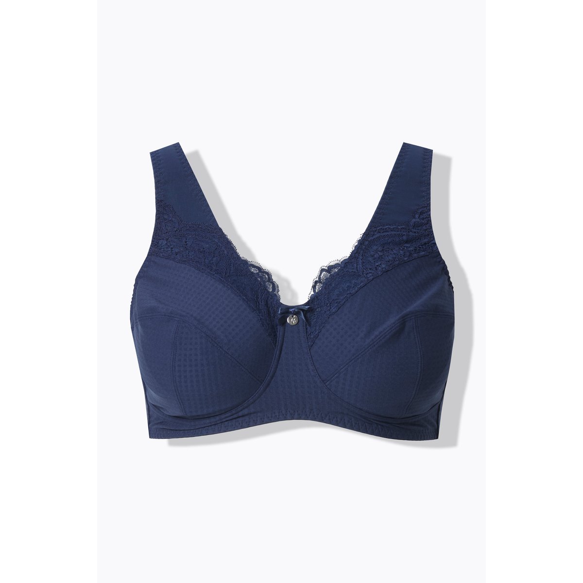 Soutien-gorge de maintien, sans armatures bleu nuit, ULLA POPKEN