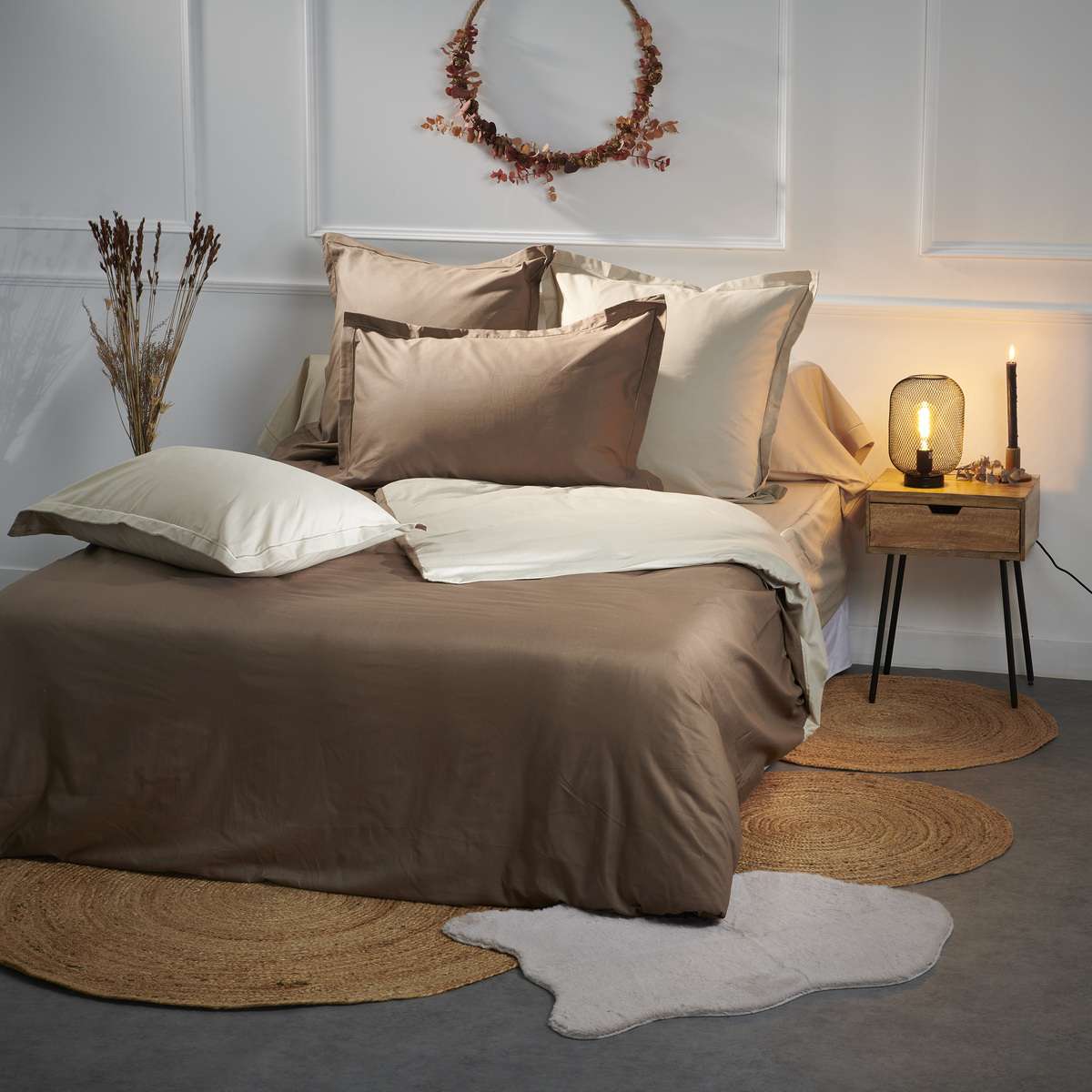 Drap Housse Uni Coton - UNIS COTON DR30X27 blanc, TRADITION DES VOSGES