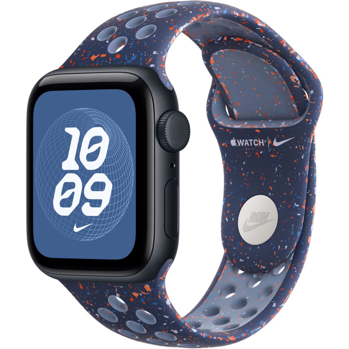 Bracelet 40 mm - M/L Sport Nike Blue Ribbon bleu, APPLE