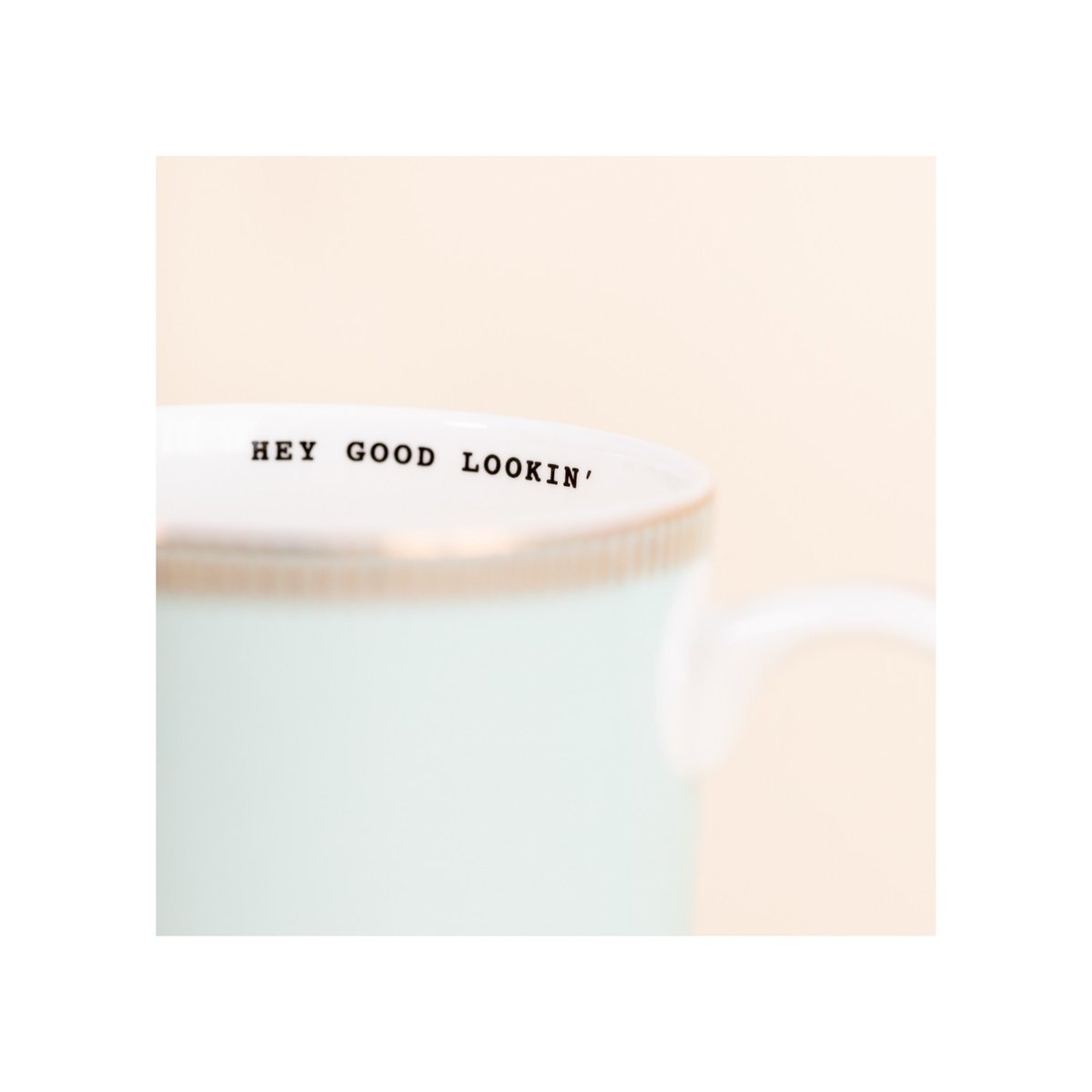 Mug Girafe 35 cl multicolor , détails bords dorés, YVONNE ELLEN