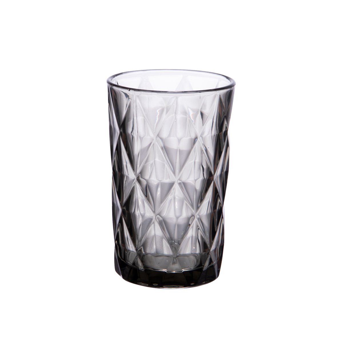 Boite de 6 gobelets haut Diamond 34 cl gris, TREND'UP