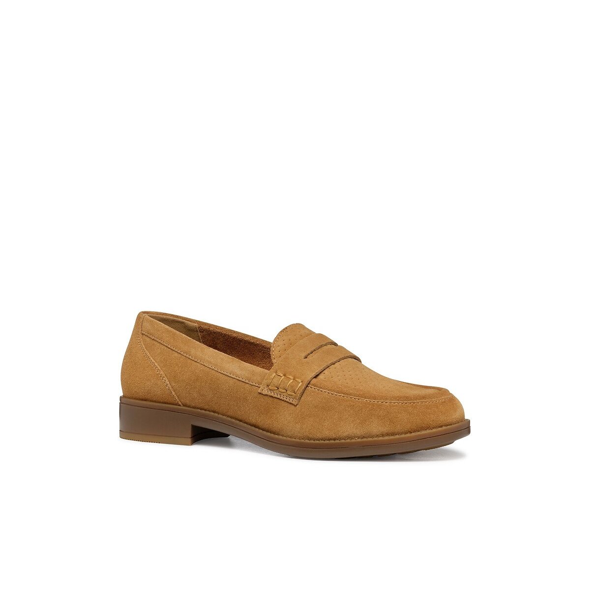 Jaylon 2 Suede Breathable Loafers cognac, GEOX