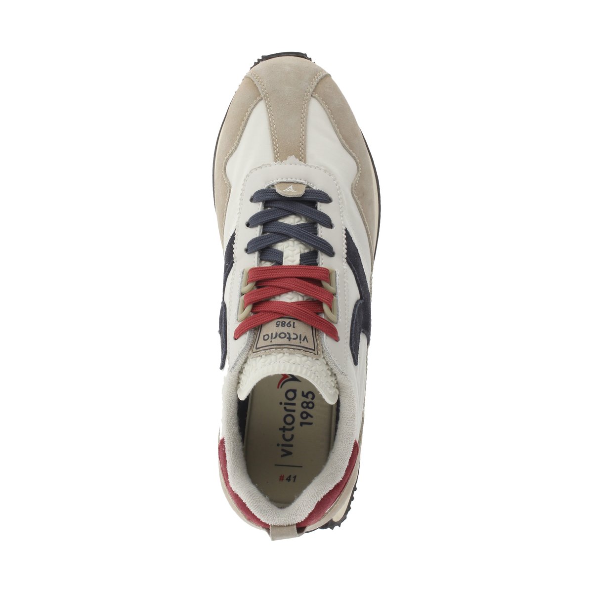 Basket Basse Cuir Root Washed crème, VICTORIA