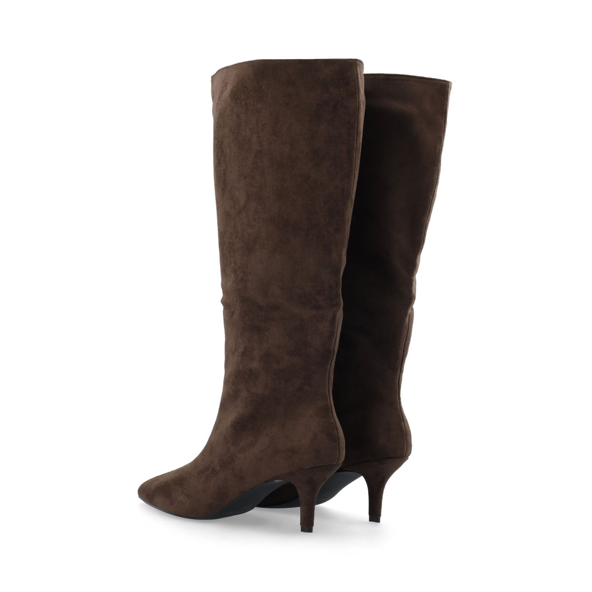 Bottes Au Genou marron - brown1, BIANCO