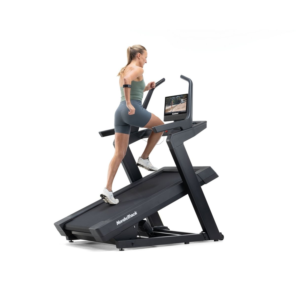 Tapis de course X16 / Écran tactile 16" / Inclinaison +40% / Dénivelé -6% noir, NORDICTRACK
