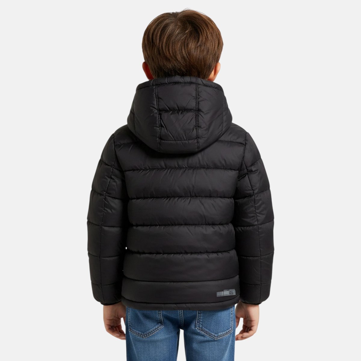 Doudoune matelassée zippée à capuche HIMALAYA noir, LEE COOPER