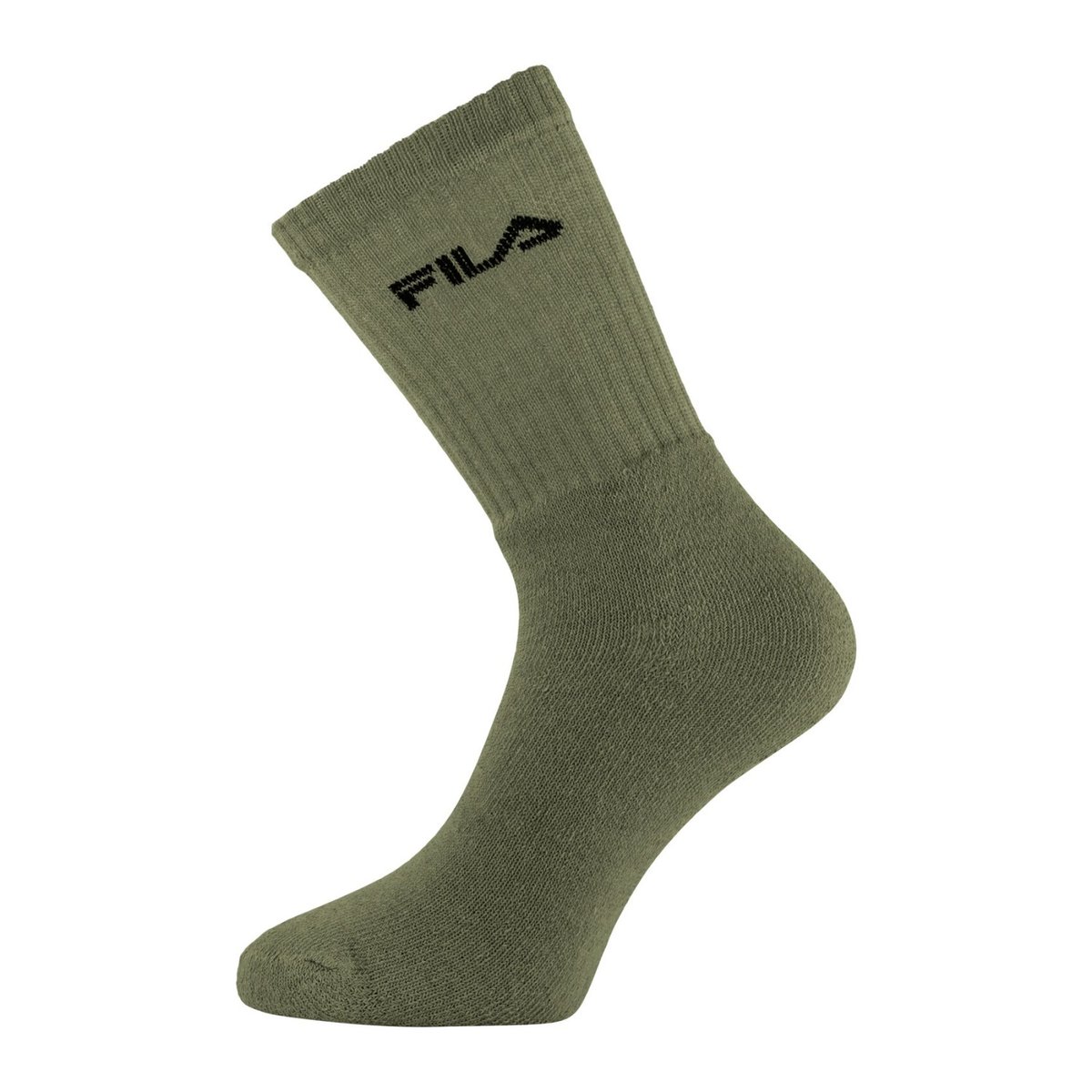 Lot De 6 Chaussette Coton Régénéré blanc/beige/sable/marron clair/kaki/noir, FILA