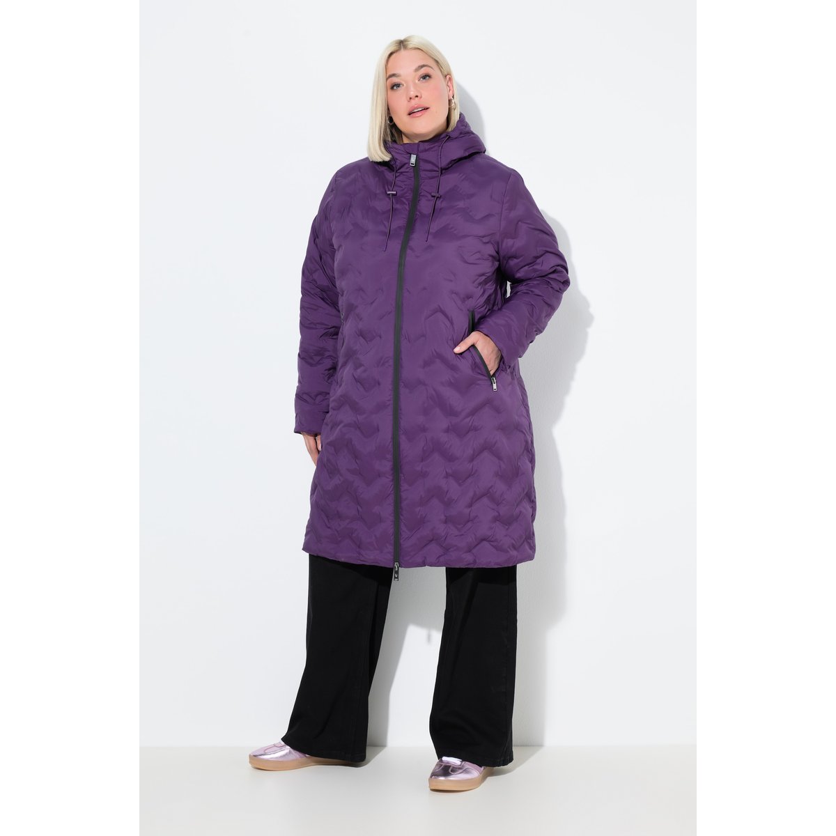 Doudoune matelassée HYPRAR violet, ULLA POPKEN