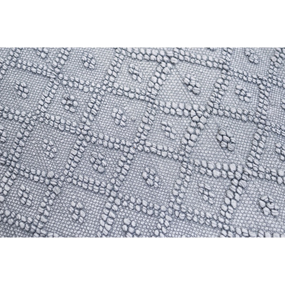 Tapis de bain Vintage Wash tissé main lavable anthracite, TOM TAILOR