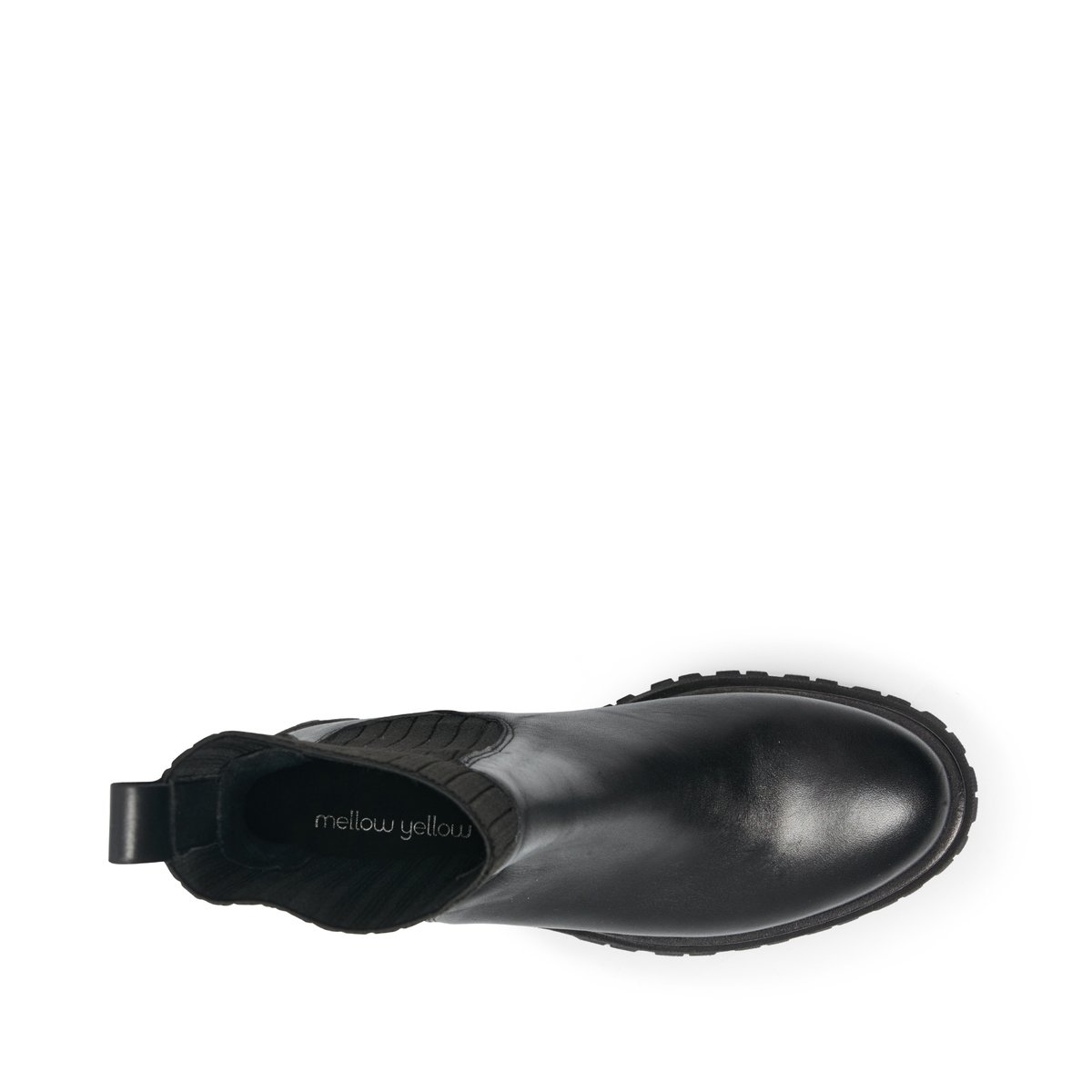 Boots en cuir SAMPER noir, MELLOW YELLOW
