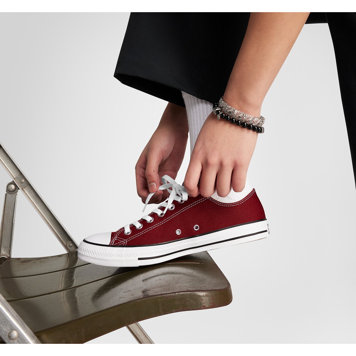 Chuck Taylor All Star Seasonal Colour Trainers burgundy red, CONVERSE