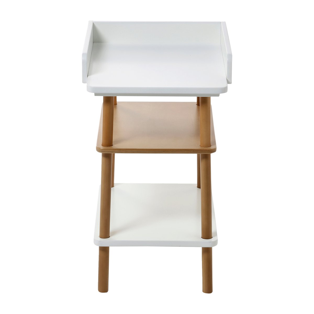 Table à langer poupée en bois FSC® blanc, VERTBAUDET