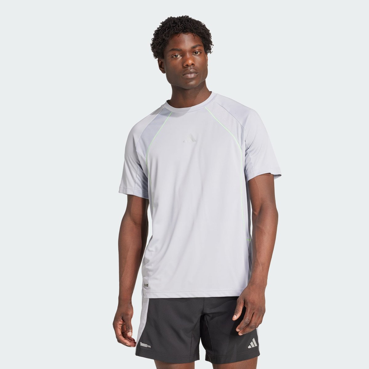 T-Shirt Tech Apparel Climacool halo silver, adidas Performance