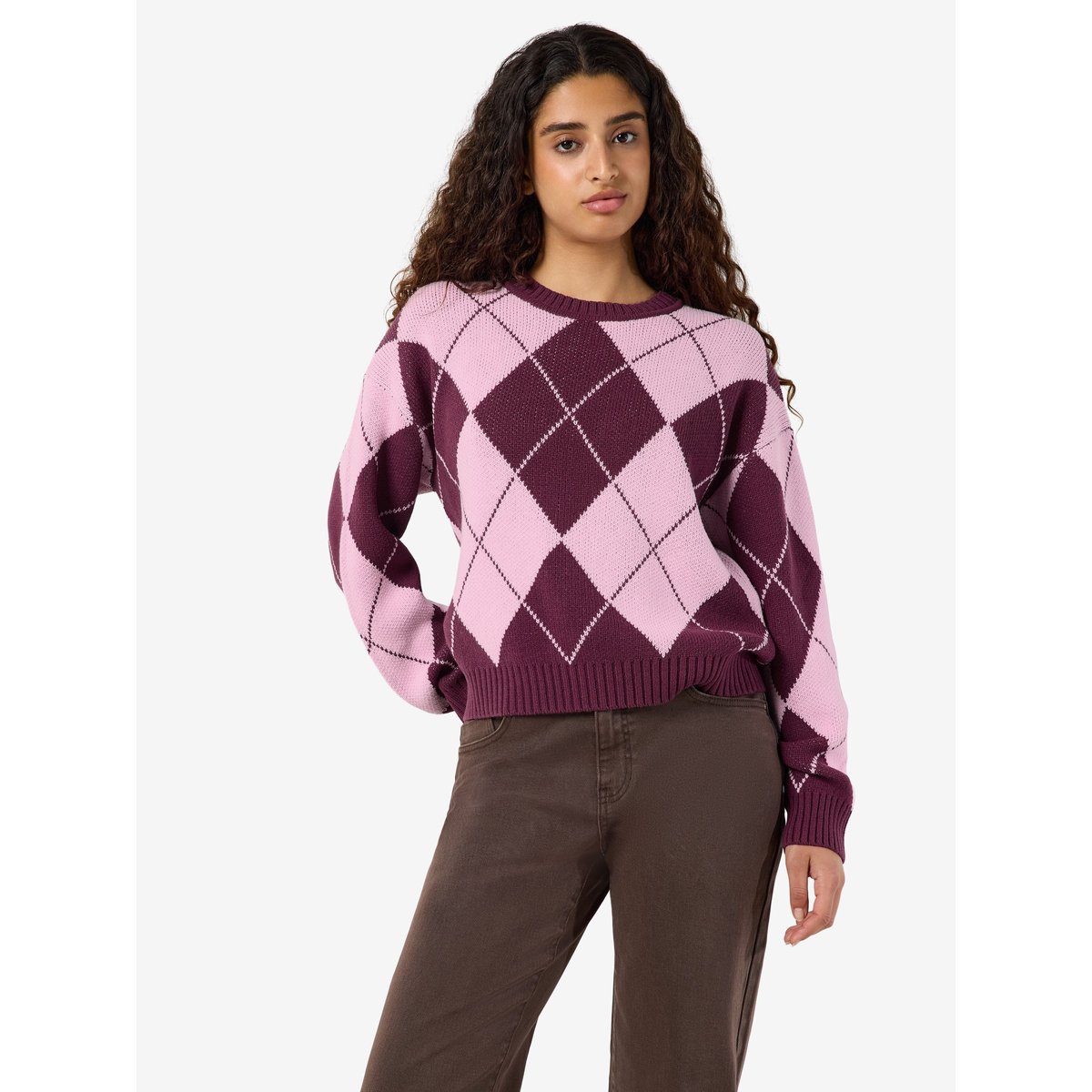 Pullover violet - fig1, NOISY MAY