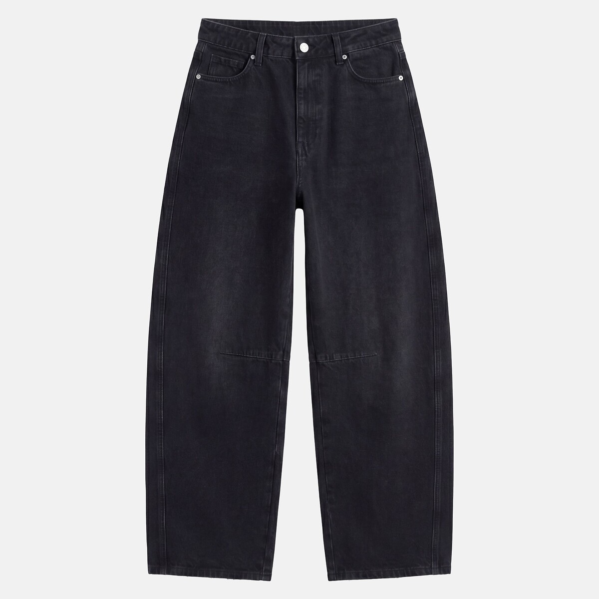 Vaqueros anchos «Barrel», Signature, ARMIDE negro lavado, LA REDOUTE COLLECTIONS