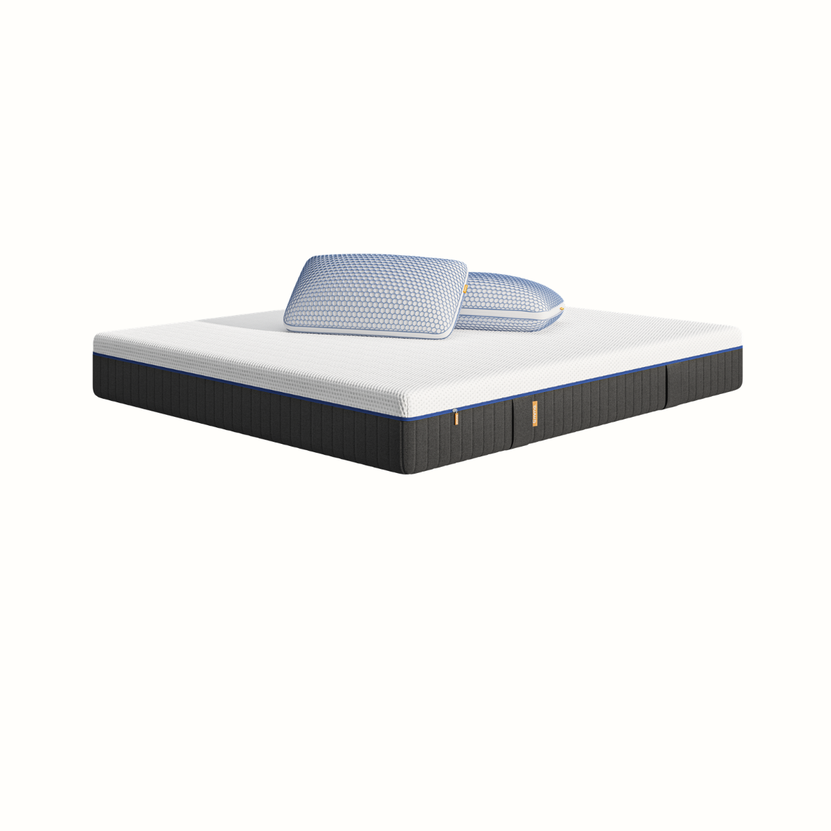 Pack Matelas Original Lite+ + Oreiller Original Confort Elite blanc/gris, EMMA