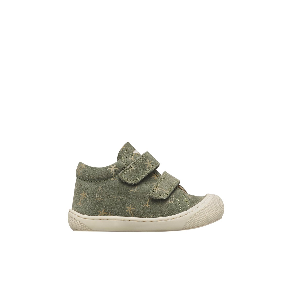 Chaussures premiers pas en suède COCOON VL vert foncé-, NATURINO