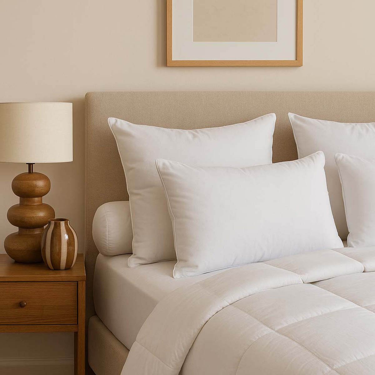 Oreiller Tranquility - Ferme blanc, DROUAULT